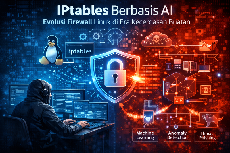 IPtables Berbasis AI: Evolusi Firewall Linux di Era Kecerdasan Buatan